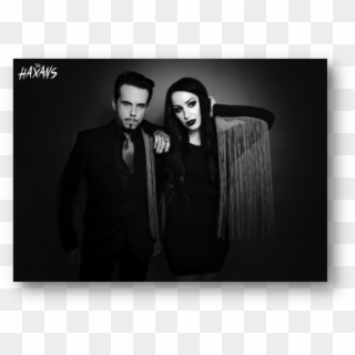 The Haxans New Years Day's Ash Costello & Rob Zombie's - Gentleman, HD Png Download