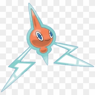 It's A Dark/fire Type Pokemon, And Its Covered With - Pokemon Rotom, HD Png Download