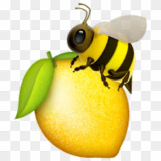 #queenbee #beyoncé #beyday #bee #lemonade #lemon #beyonceknowles - Lemon Emoji, HD Png Download
