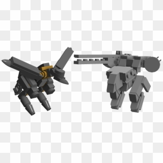 I Built Tiny Versions Of Rex And Ray Out Of Lego - Assault Rifle, HD Png Download