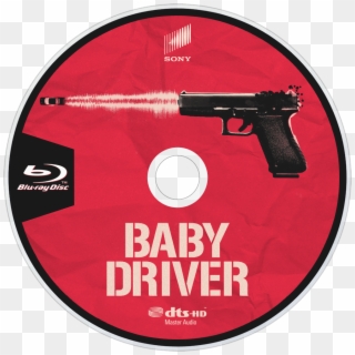 Baby Driver Bluray Disc Image - Blu Ray, HD Png Download