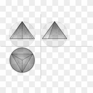 Triangle Tetrahedron Geometry Computer Icons - Sphere, HD Png Download