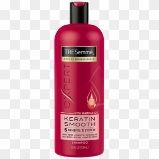 Tresemmé Keratin Smooth Shampoo With Marula Oil-04/27/2016 - Tresemme Expert Selection Keratin Smooth Shampoo, HD Png Download