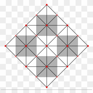 An Xy Projection Of The Inner Grid Of Metatron Cube - Figura De 20 Cubos, HD Png Download
