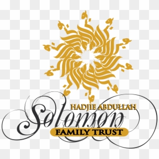 Hadjie Abdullah Solomon Family Trust - Design, HD Png Download