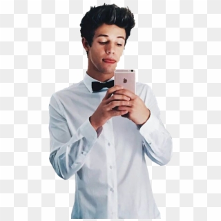 Png Cameron Dallas - Cameron Dallas Wearing A Suit Selfie, Transparent Png