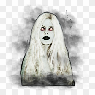 #ftestickers #woman #femme #creepy #horror #spooky - Visual Arts, HD Png Download