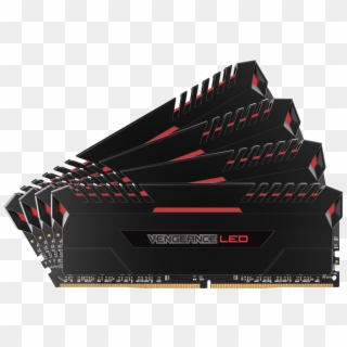 New Vengeance Led Ddr4 Modules Announced By Corsair - Corsair Vengeance Led 32gb, HD Png Download