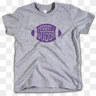 Terrell Suggs Purple Football - Brent Burns, HD Png Download