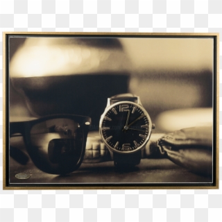 Lheure Du Repos Horloge Moderne Et Design - Picture Frame, HD Png Download