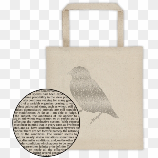 On The Origin Of Species By Charles Darwin Book Tote - Tote Bag, HD Png Download