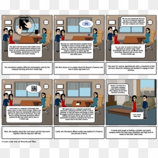 Hci Storyboard - Storyboard Approach Noli Me Tangere, HD Png Download