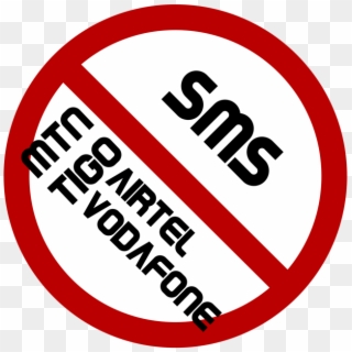 Stop Promotional Sms From Your Network In Ghana - Circle, HD Png Download
