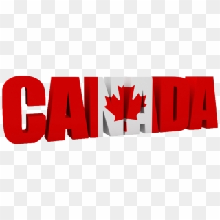 Canada - Canada Flag In Words, HD Png Download
