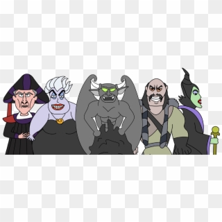 Ranking The Most Evil Disney Villains - Cartoon, HD Png Download