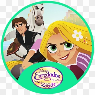 Rapunzel Lidia Con Las Responsabilidades De Ser Una - Tangled Before Ever After Series, HD Png Download