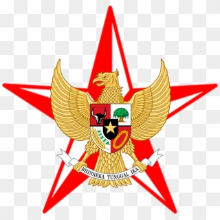 Barnstar Merah Putih Garuda - Indonesia Football Logo Hd, HD Png Download