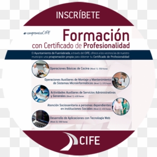 Formación Con Certificado De Profesionalidad - Circle, HD Png Download