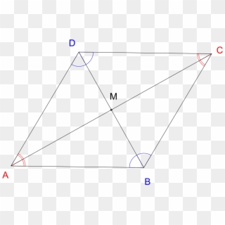 Losango E Bissetriz - Triangle, HD Png Download