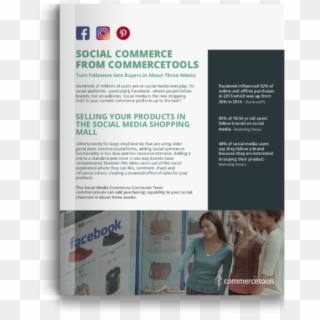 Commercetools Social Commerce Solution - Brochure, HD Png Download