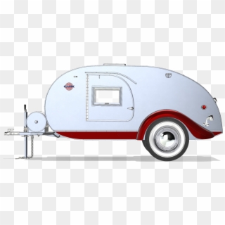 Plans For The Classic Teardrop Trailer Are Very Comprehensive - Teardrop Trailer Plans, HD Png Download