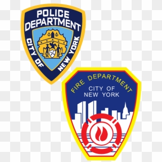 Fdny-nypd - Police Department Logo Png, Transparent Png