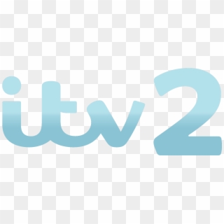 Itv2 2015 Blue-colored Gradient - Itv 2 Logo, HD Png Download