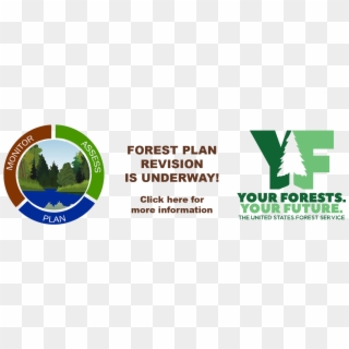 Circular Forest Plan Revision Graphic - Your Forests Your Future, HD Png Download