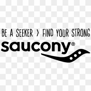 2167 Saucony Basfys Trim Black - Black-and-white, HD Png Download