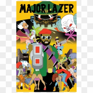 Major Lazer Merch Mondays Major Lazer Pillows The Drop - Major Lazer, HD Png Download