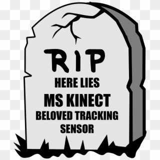 Microsoft Kinect Tombstone - Clip Art Grave Stone, HD Png Download