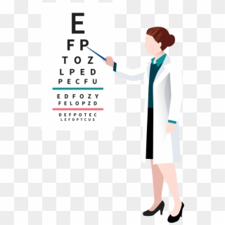 Eyechart It Opens Doors To Options For Vision Correction - Illustration, HD Png Download