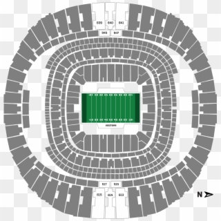 View Seating Chart - Mercedes-benz Superdome, HD Png Download