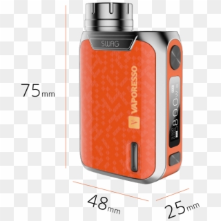 Vaporesso Swag 80w Starter Kit With Nrg Se Tank Atomizer, - Swag Mod, HD Png Download