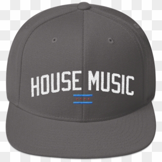 House Music Snapback Hat - Baseball Cap, HD Png Download