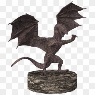Dragon Stone Figure - Statue, HD Png Download