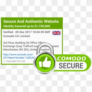 Purchase A Tls/ssl Certificate Today And Add The Trustlogo - Optima Naturals, HD Png Download