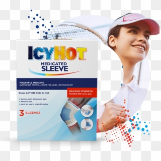 Icy Hot® Medicated Sleeve - Icy Hot, HD Png Download