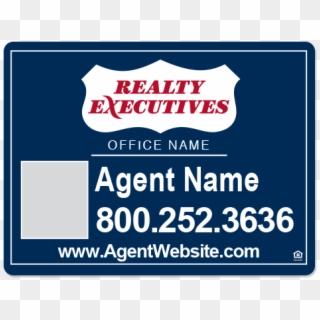 Realty Executives Sign Panels Color Photo 18x24 Pht - Realty Executives, HD Png Download