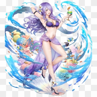 How Can Anyone Hate Bikini Camilla When She Has That - Fire Emblem Heroes Camilla Tropical, HD Png Download