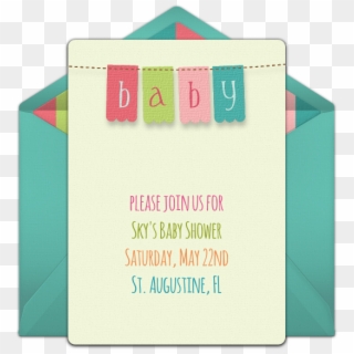 Baby Banner Online Invitation - Art Paper, HD Png Download