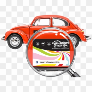Car Door Magnet- - Volkswagen Beetle, HD Png Download