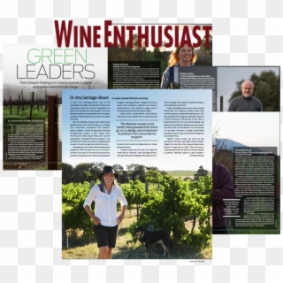 Inkwell Wines Dr Irina Santiago Brown Dudley Mclaren - Wine Enthusiast Magazine, HD Png Download