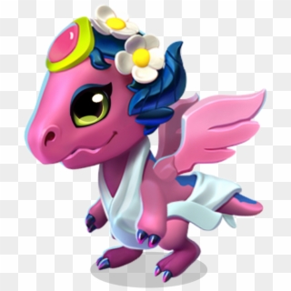 Springtime Dragon Baby - Cartoon, HD Png Download