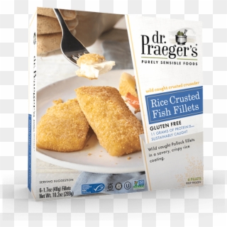 Dr Praegers Rice Crusted Fish Fillets - Dr Praeger's Breaded Fishies, HD Png Download