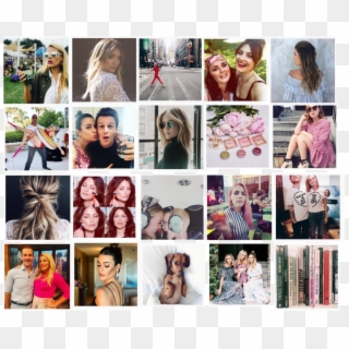 Top Five People To Follow On Instagram - Collage, HD Png Download
