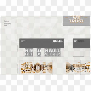 Bulls Garage & Garden Bar Branding And Art Direction - Architecture, HD Png Download
