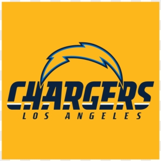 Los Angeles Chargers Iron On Stickers And Peel-off - Orange, HD Png Download