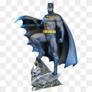 Super Powers Maquette By Tweeterhead - Batman Super Powers Statue, HD Png Download