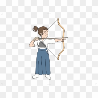This Free Icons Png Design Of Female Archer - Clip Art, Transparent Png